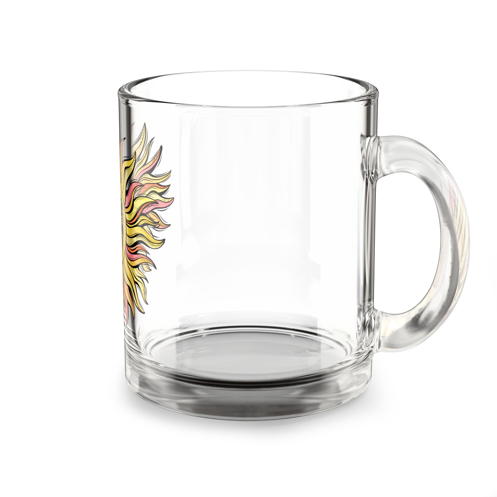 Sunshine Artistic Glass Mug - 10oz