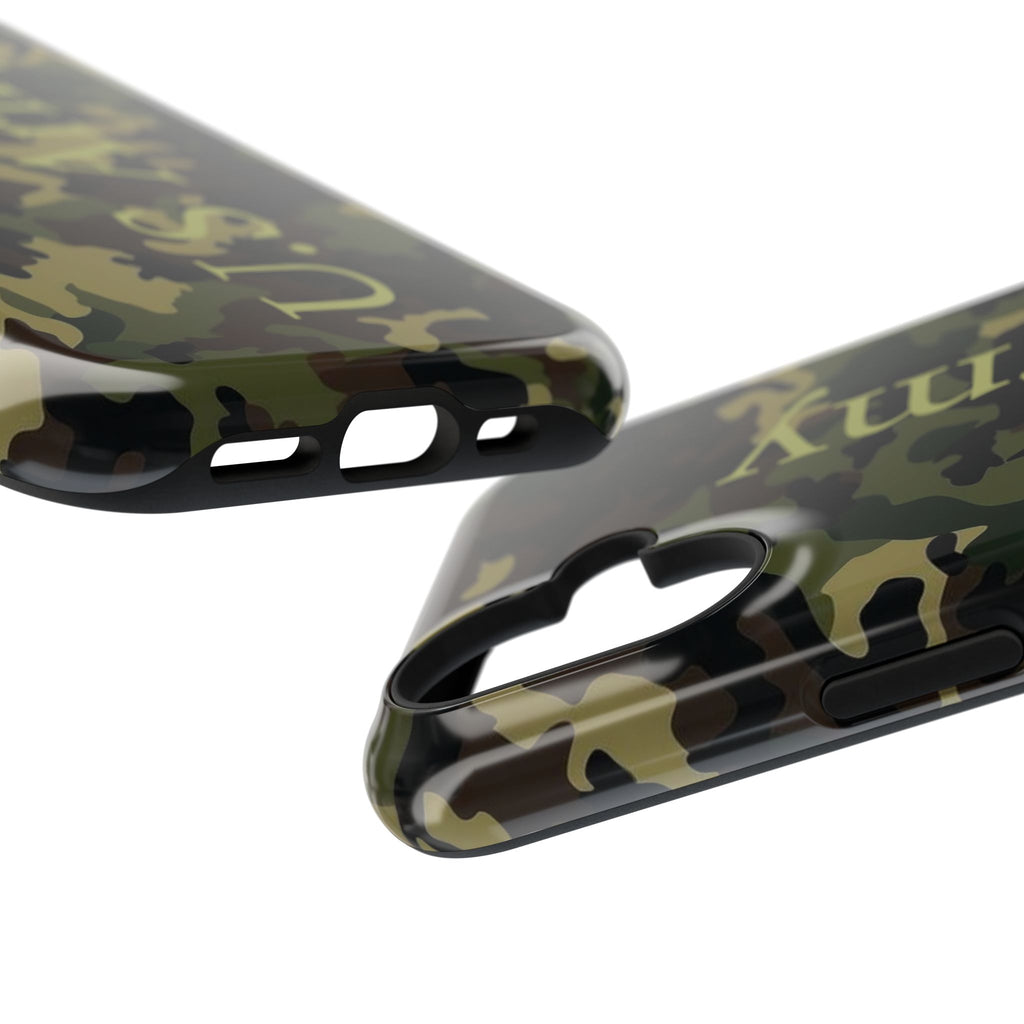 U.S. Army Camouflage Phone Case - Impact-Resistant for Military Enthusiasts