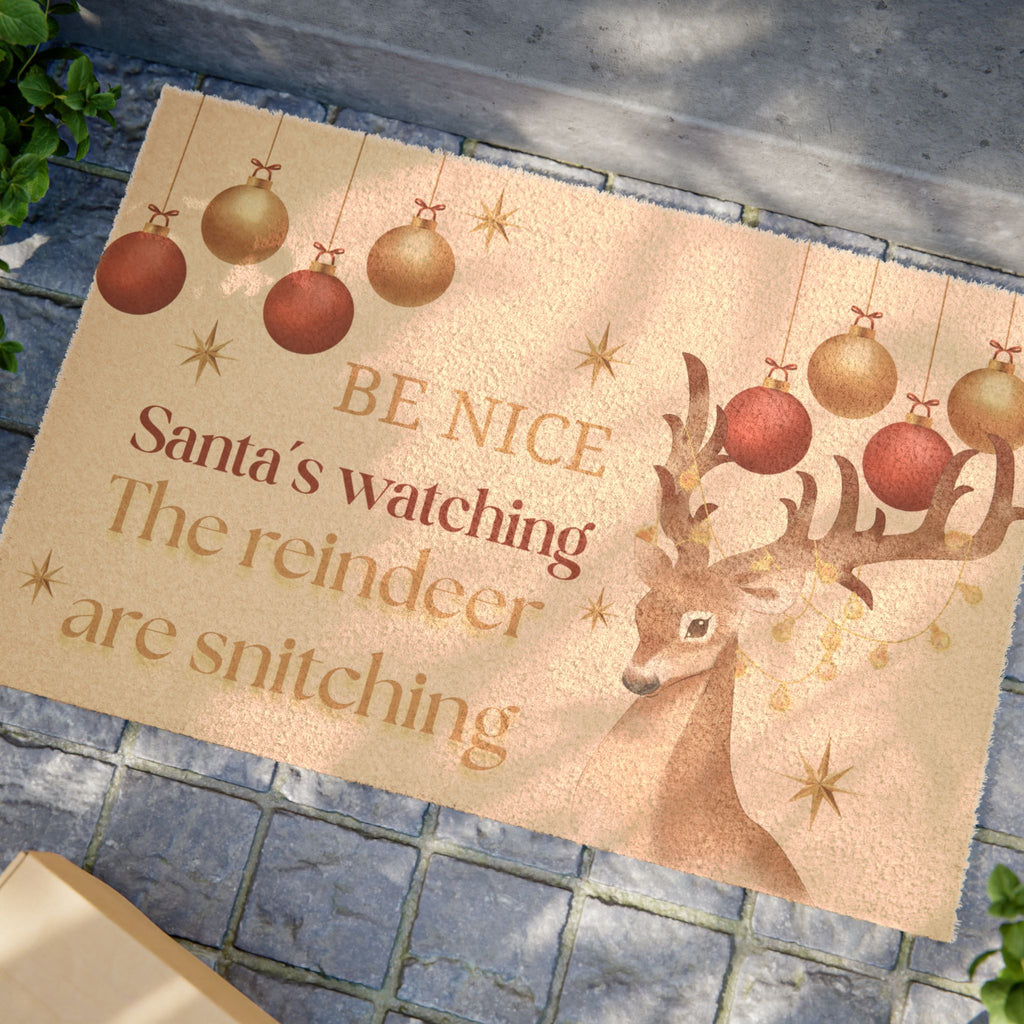 Bring some holiday chaos to your doorstep — the classy kind.