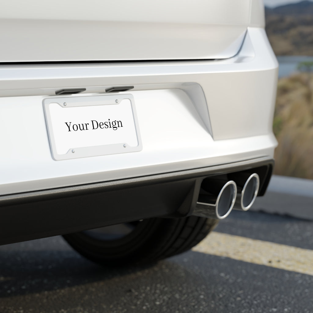 Personalized License Plate – Send Me Your Idea, I’ll Design It For You!