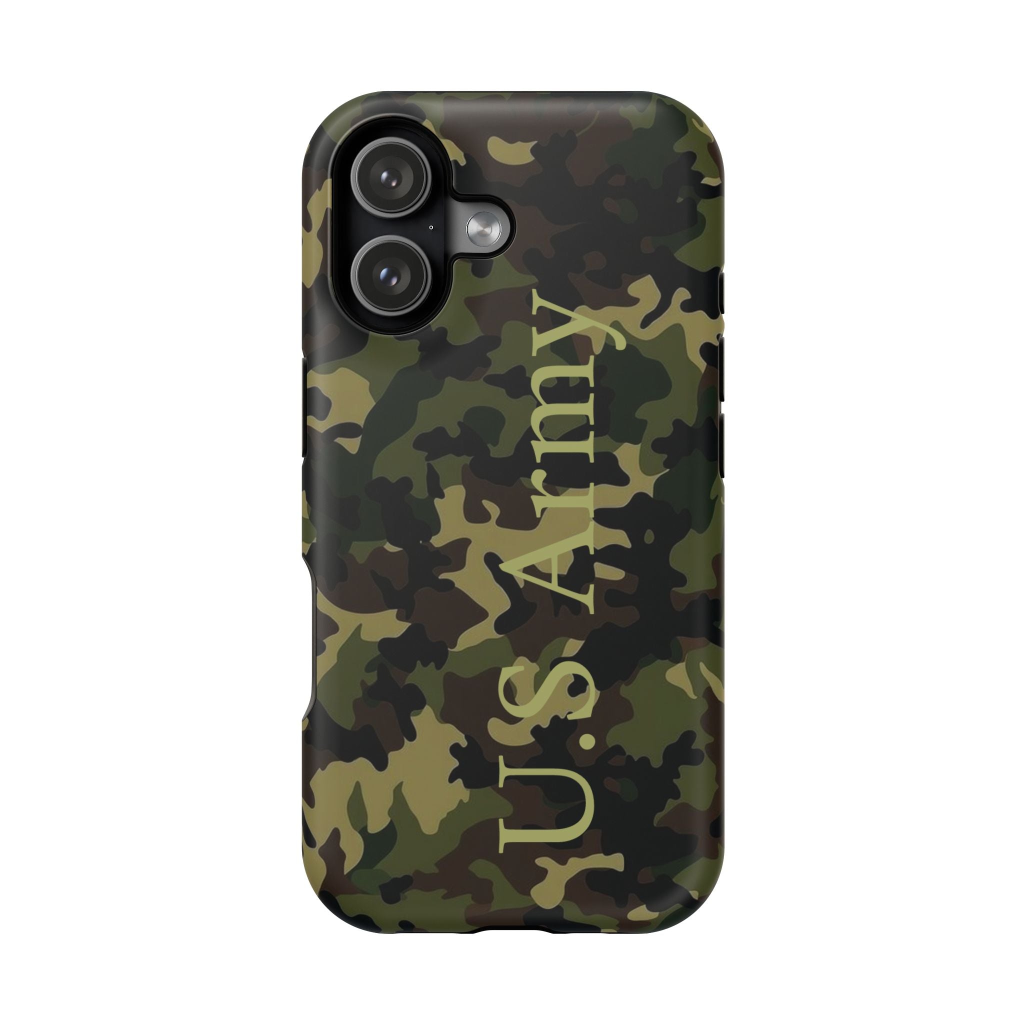 U.S. Army Camouflage Phone Case - Impact-Resistant for Military Enthusiasts
