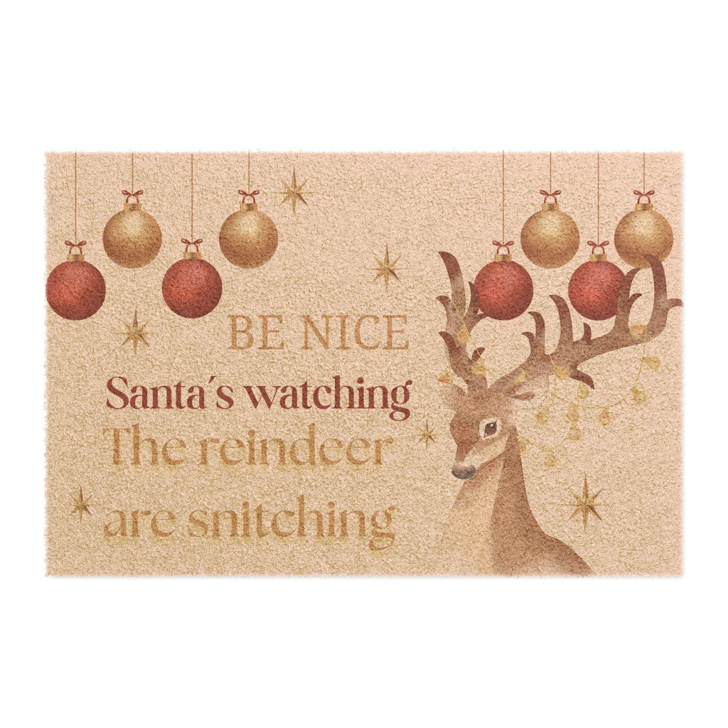 Bring some holiday chaos to your doorstep — the classy kind.