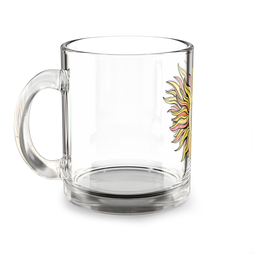 Sunshine Artistic Glass Mug - 10oz