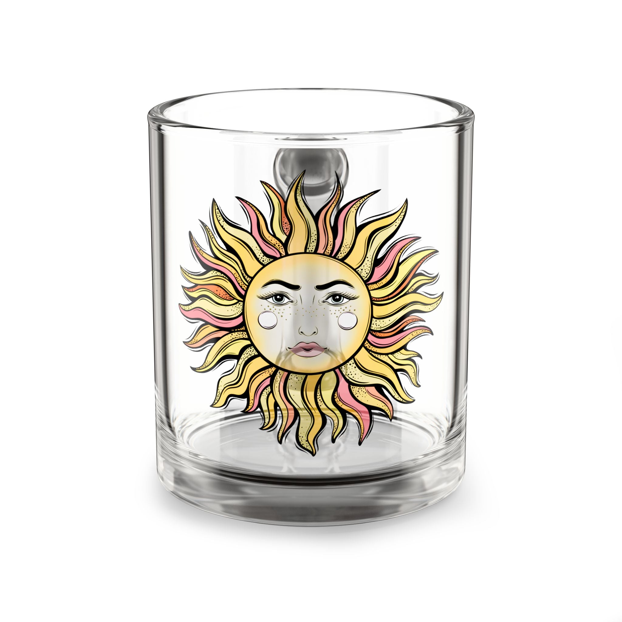 Sunshine Artistic Glass Mug - 10oz