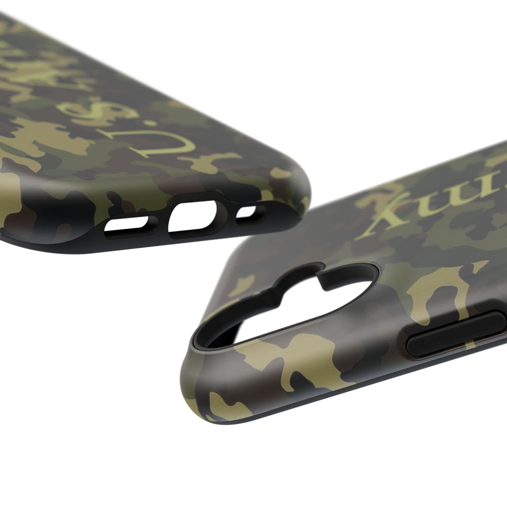 U.S. Army Camouflage Phone Case - Impact-Resistant for Military Enthusiasts
