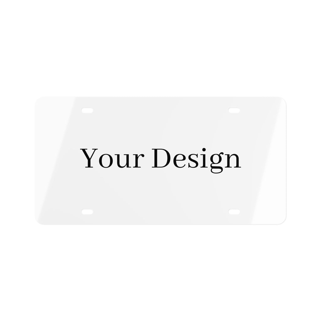 Personalized License Plate – Send Me Your Idea, I’ll Design It For You!