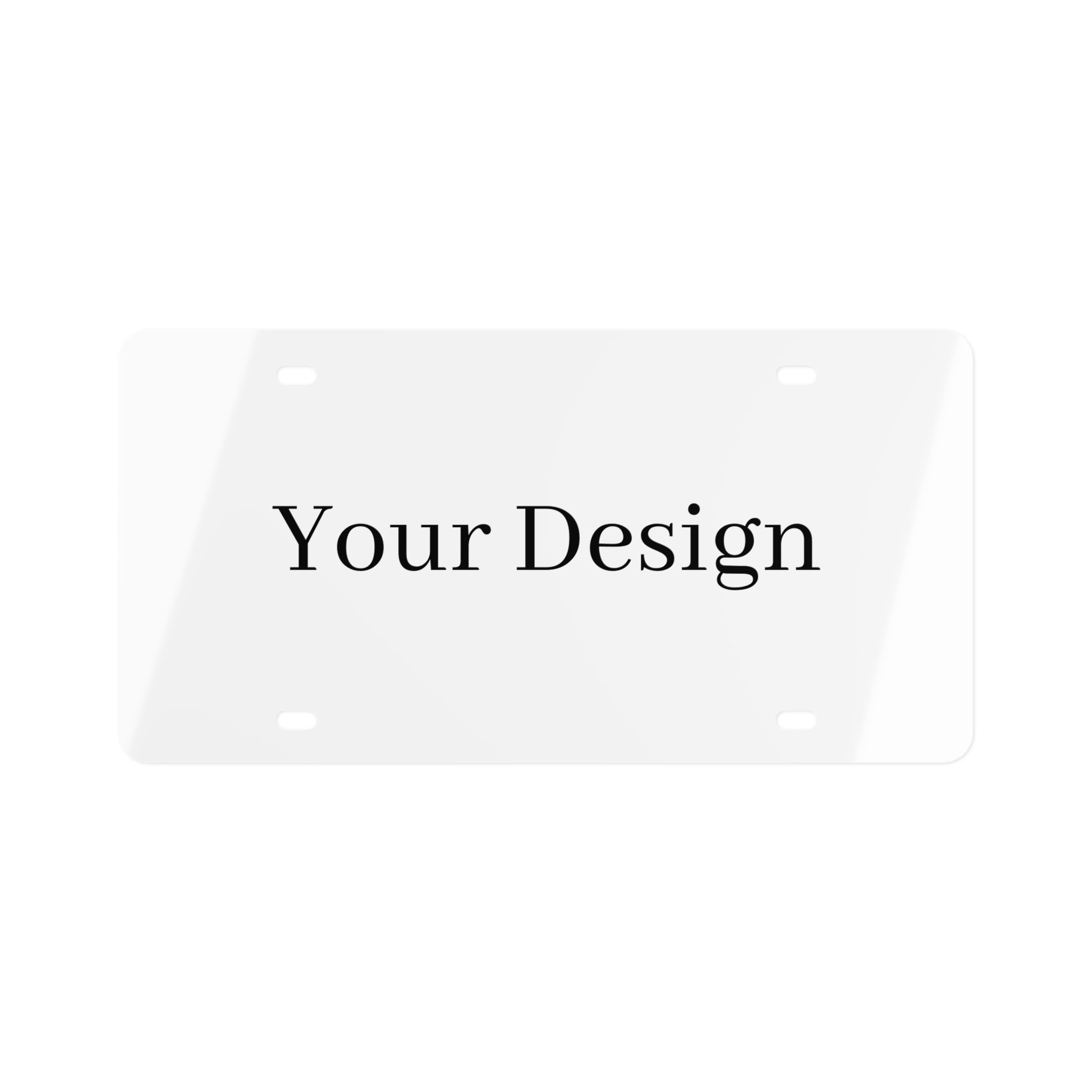 Personalized License Plate – Send Me Your Idea, I’ll Design It For You!